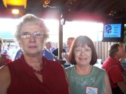 Judi Askin Webb (Bettendorf, '68), Kathy Blumer Kronstedt