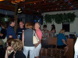 (standing) Greg Koch, Doug Schricker,  Carol Hovey Lehan, Greg Hoover, Marcia Linville Gray-Lossing